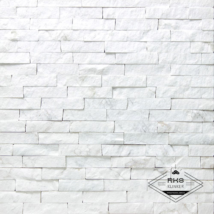 Фасадный камень Полоса - Мрамор Белый Импортный Thassos Extra в Тамбове